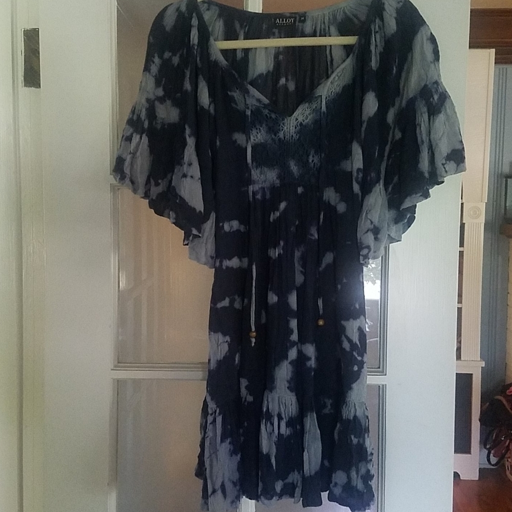 Blue summer dress